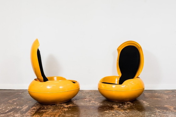 Image 1 of Tuineistoelen van Peter Ghyczy, 1968, set van 2