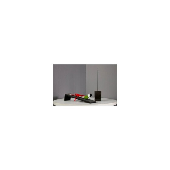 Image 1 of Vintage bird in iron, wood and marble by Livio Fantini, 2020