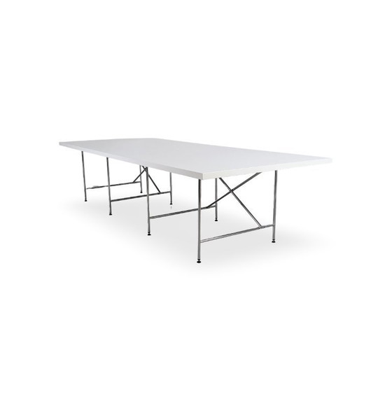 Image 1 of Egon Eiermann conference table, Richard Lampert design table, 300cm