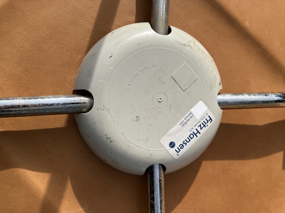 Image 1 of Sedie Butterfly serie 7 di Fritz Hansen in pelle Camel NUOVE!!