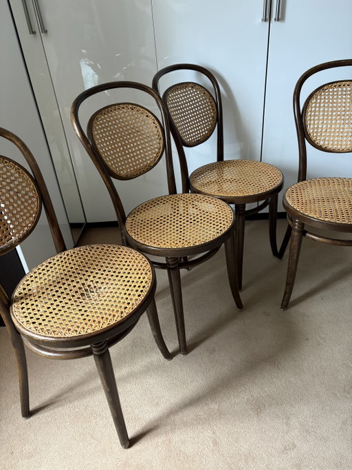 Cuatro sillas Thanet de Italcomma – eetkamerstoelen, Rattan, Wood