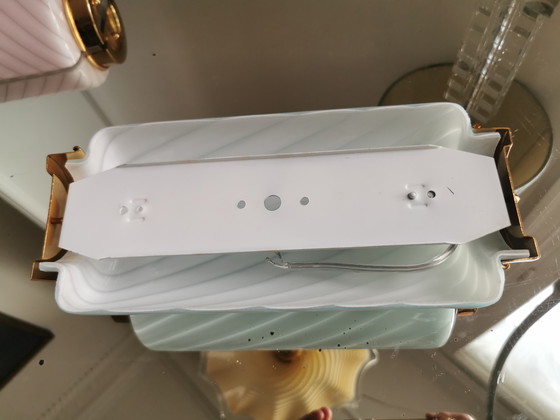 Image 1 of Vintage Murano Swirl Wall Sconces