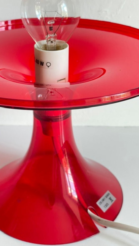 Red Ikea Vintage Lamp – Table lamps, Plexiglass (photo 11 of 24)