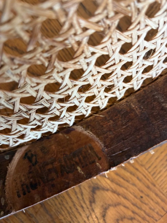 Thonet Hochstuhl 1895 – Stühle und Loungesessel, Rattan, Wood (photo 8 of 9)