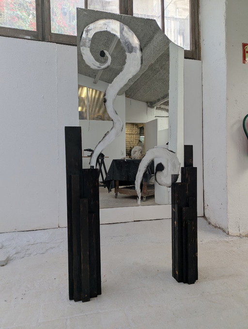 Burn to Born - Hand made mirror by PONCE STUDIO