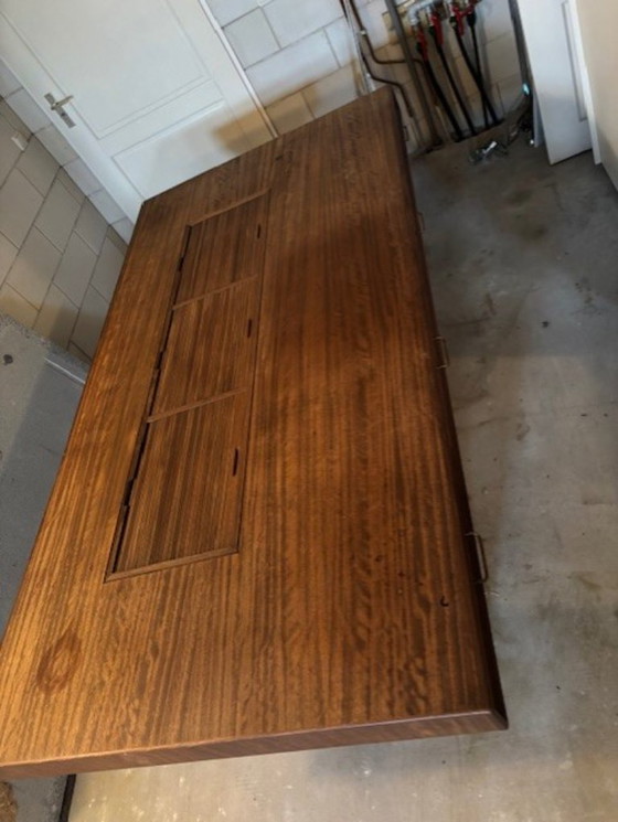 Image 1 of Grand et rare bureau de direction vintage conçu par Clausen & Maerus pour Eden (Norvège), 1960