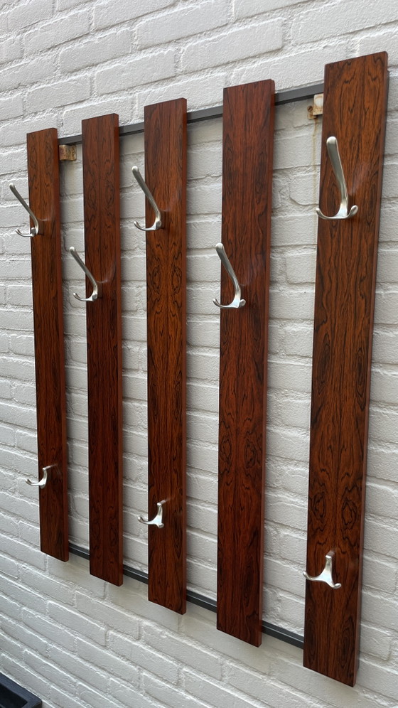Perchero de Pared de Palisandro Cees Braakman, Pastoe Años 60/70 – Wood, Iron (photo 3 of 15)