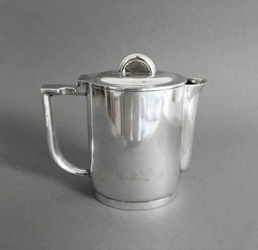 Gio Ponti art deco/bauhaus koffiepot voor Krupp Berndorf jaren 30