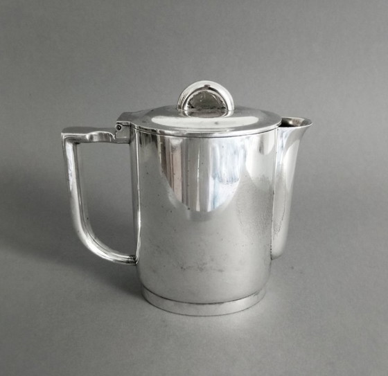 Image 1 of Gio Ponti art deco/bauhaus koffiepot voor Krupp Berndorf jaren 30