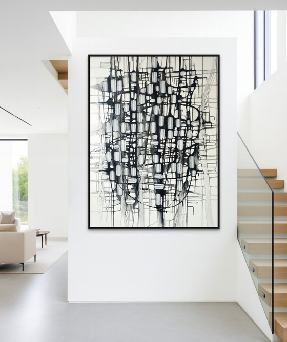 Composizione Astratta XXL – Dipinti e disegni, Tela (photo 2 of 15)