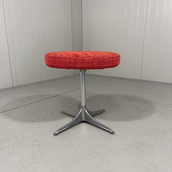 Image 1 of Cor taburete de aluminio hocker 1970,s