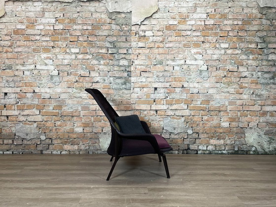 Vitra Slow Chair + Ottoman – Chairs and lounge chairs, Metal, Textile (photo 9 of 13)