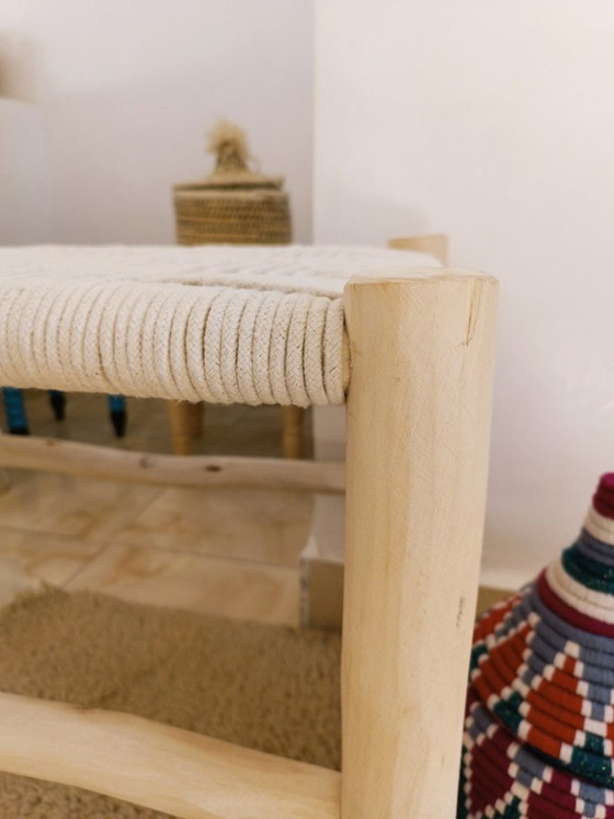 Marokkaanse bank – Bankjes, Cotton, Wood (photo 5 of 5)