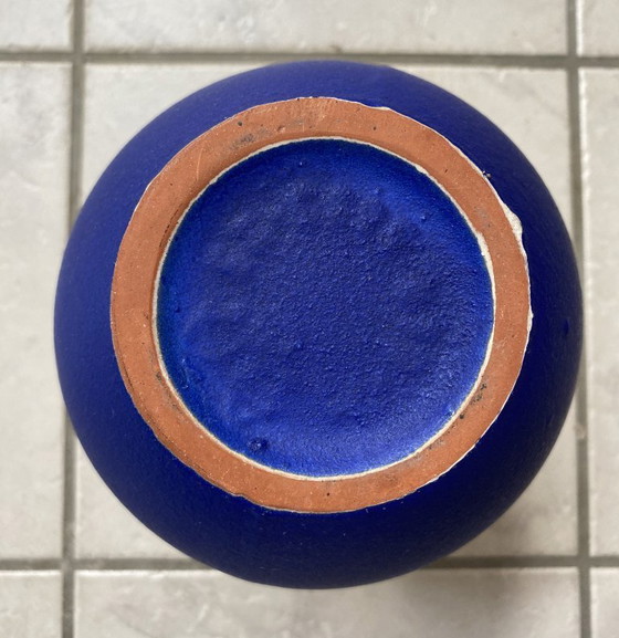 Image 1 of Yellow and Blue vase by Carstens Tönnieshof 1960s WGP