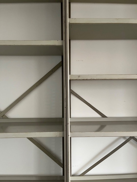 Image 1 of Twee stalen stellingkasten