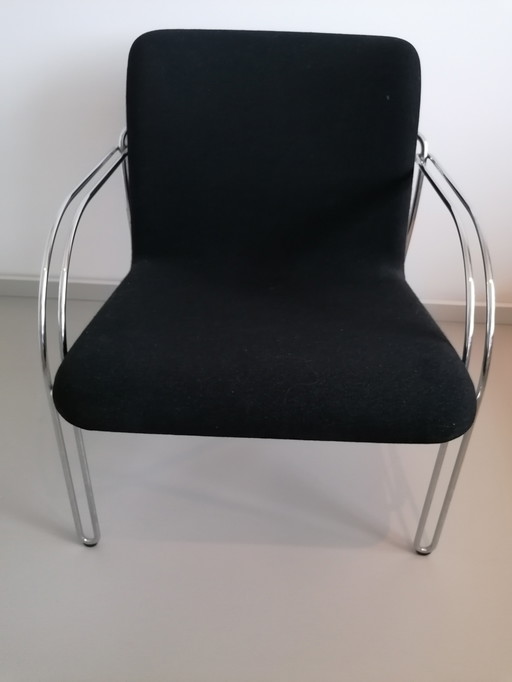 Gispen, fauteuil Alfred Homann, vintage danois