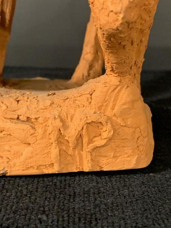 Sculpture animale cheval en terre cuite de Mario Peruggini, années 1960 – Ceramic, Mid Century Modern (photo 8 of 14)