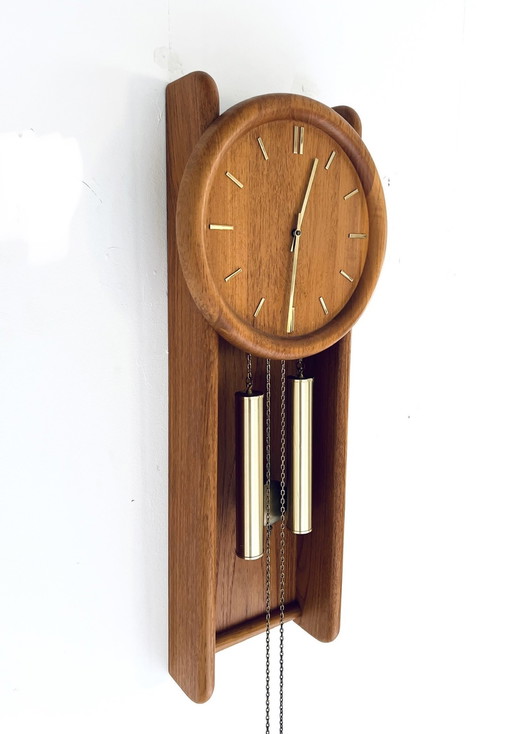 Vintage Danish wall clock DANclock '70