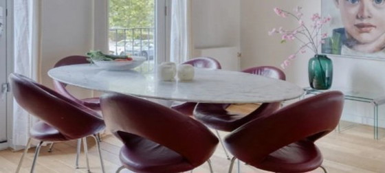Image 1 of Tulip dining table after Earo Saarinen