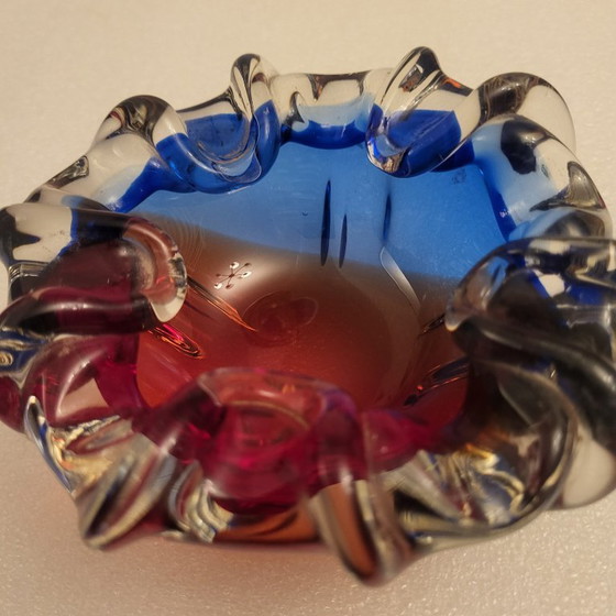 Image 1 of Sommerso asbak/sieradenbakje, Murano, 1960-70, vintage