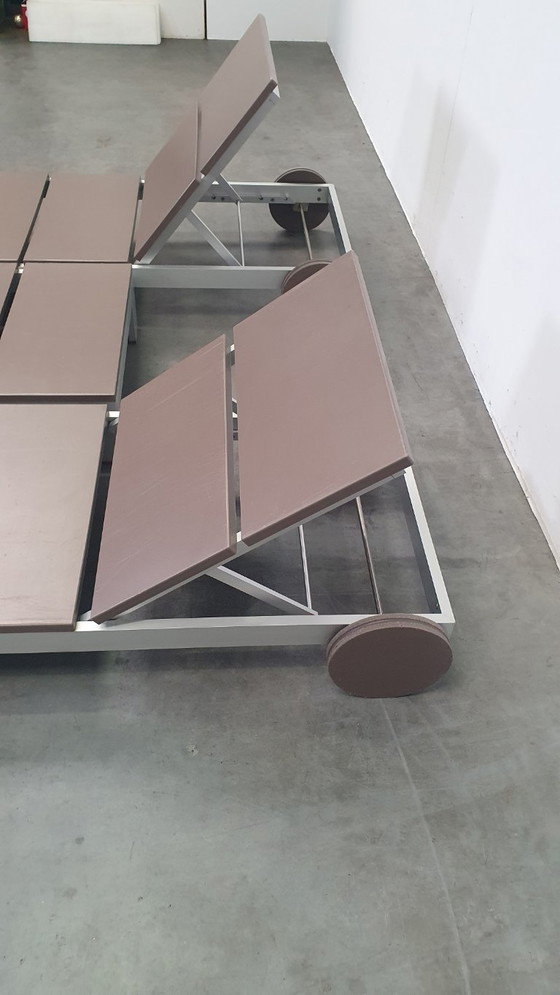 Na Xemena Ligbed Daybed Tafel Gandia Blasco Design Vintage – Eenpersoonsbedden, Aluminium (photo 7 of 17)