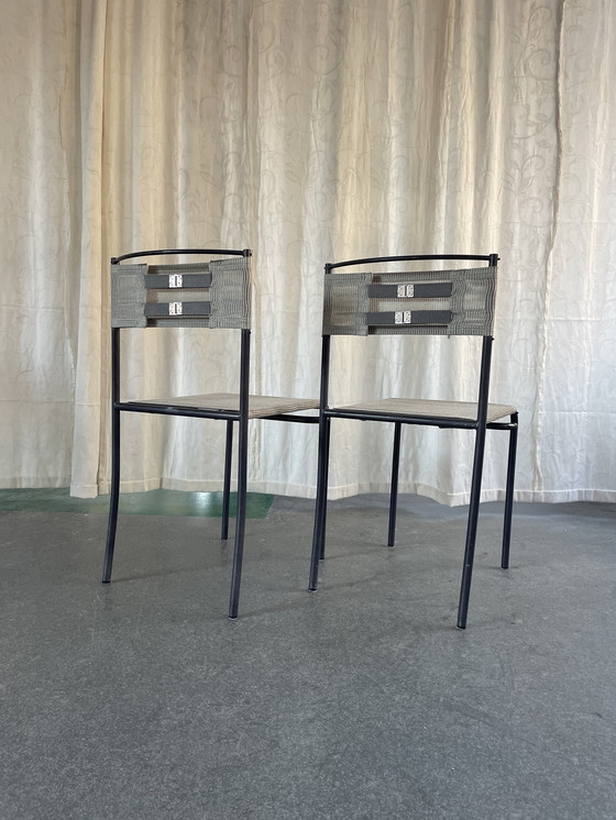 Image 1 of 2x Green Gemini Chair by Giandomenico Belotti