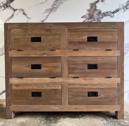 Teak Kommode Robust