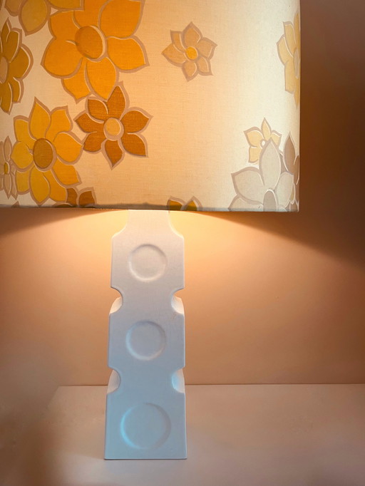 XL Mid-Century ceramic table lamp