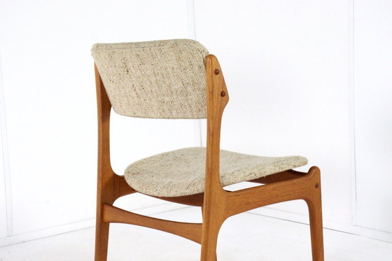 Image 1 of Ensemble de 6 chaises Erik Buch pour O.D. Mobler modèle 49 vintage