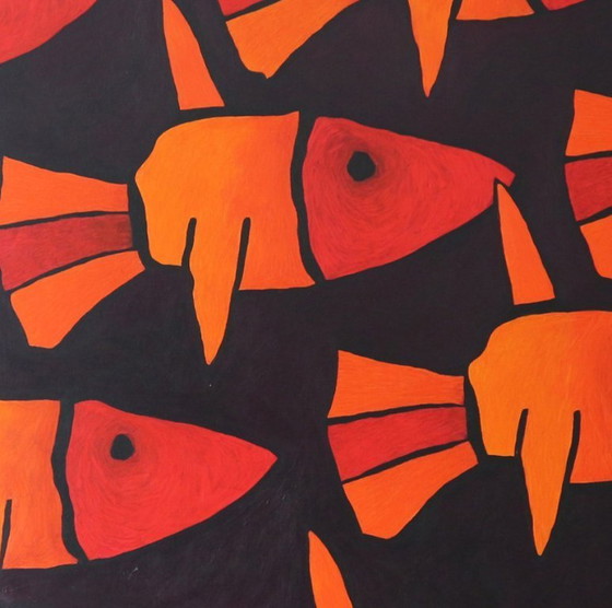 Image 1 of Paul Megens großes Gemälde „Die Entrückung“