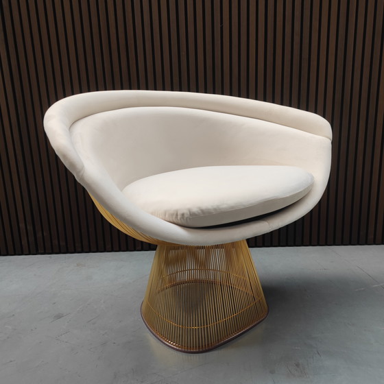 Image 1 of Knoll Warren Platner Lounge Chair - or 18k