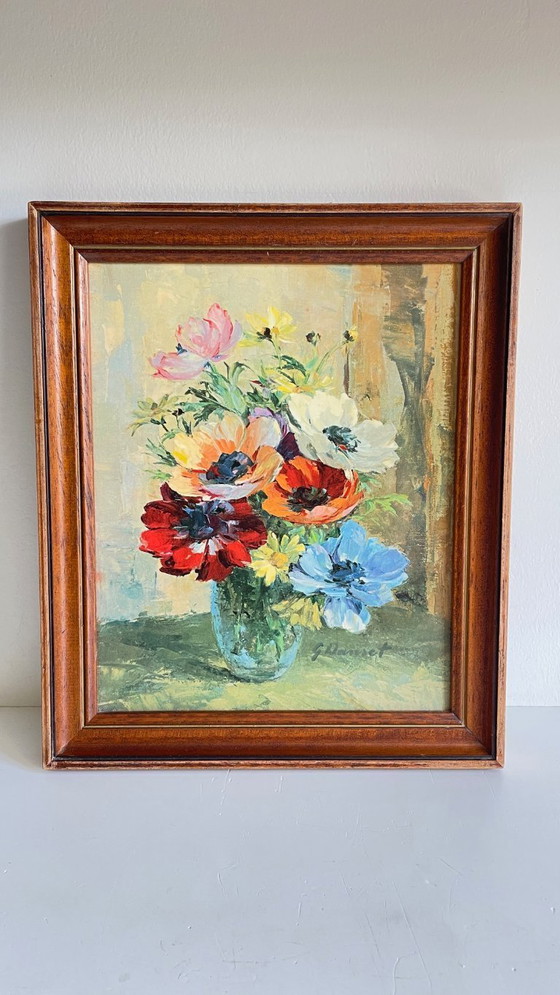 Image 1 of Bouquet vintage con anemoni