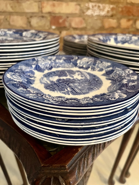 Vintage English Scenery Crockery - Enoch Woods – Enoch Wood & Sons, Porcelain (photo 7 of 15)