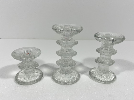 Image 1 of Bougeoirs Festivo par Timo Sarpaneva pour Iittala Finlande