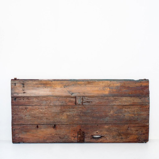 Antique Door for Headboard or Table Top Restored. France 1940s – decoratieve objecten, Wood (photo 2 of 22)