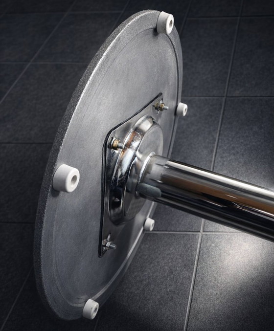 Image 1 of Tavolino da caffè anni Ottanta / cromo - vetro