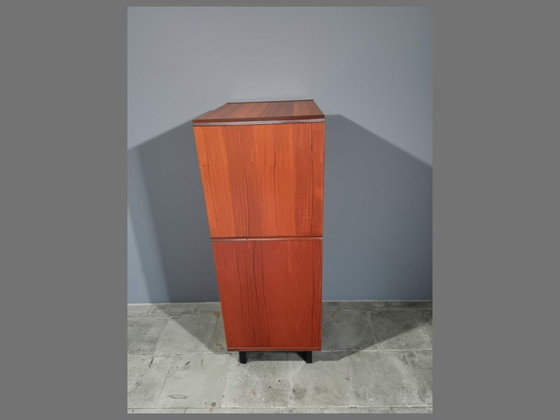 Cees Braakman for Pastoe Teak Secretaire, 1950s, Storage cabinet, Wood, Brown (photo 3 of 6)