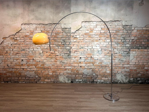 Dijkstra-Bogenlampe – vloerlampen, Metal, Plastic