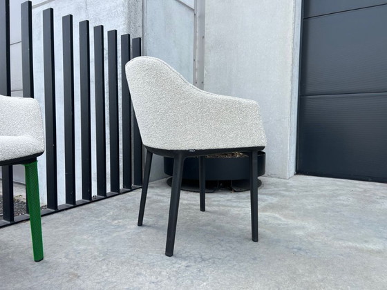 Image 1 of 4x chaises softshell Vitra Bouroullec