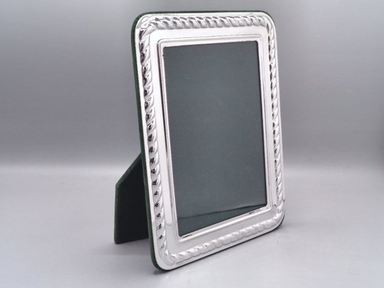 Image 1 of Handgegraveerd, verzilverd metalen frame, model San Marco, 13x18 cm.