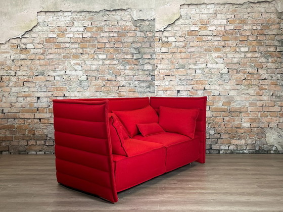 Vitra Alcove Plume Contract - Rot | R & E Bouroullec – Sofas, Textile (photo 8 of 15)