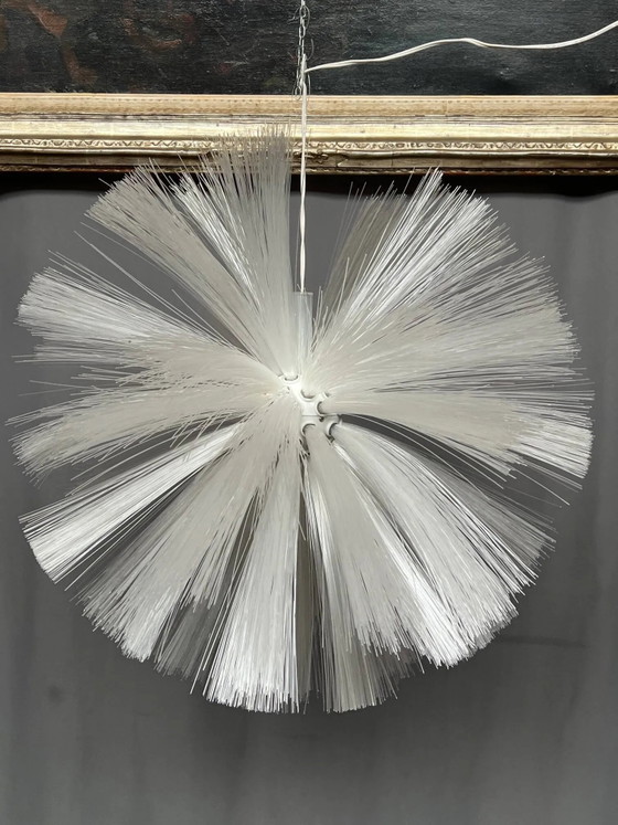 Lámpara de fibra óptica. – Lámparas de araña, Fiberglass, Space Age (photo 2 of 5)