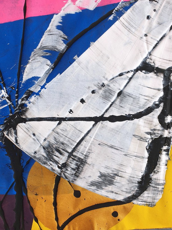 Jürgen Angeler - Die rosa Flamme - XXL – Gemälde & Zeichnungen, Canvas, Abstract (photo 7 of 35)
