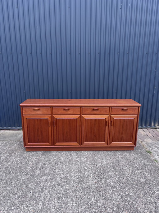 Vintage lowboard dressoir teak