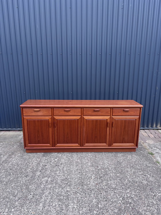 Image 1 of Buffet bas vintage dressoir teck