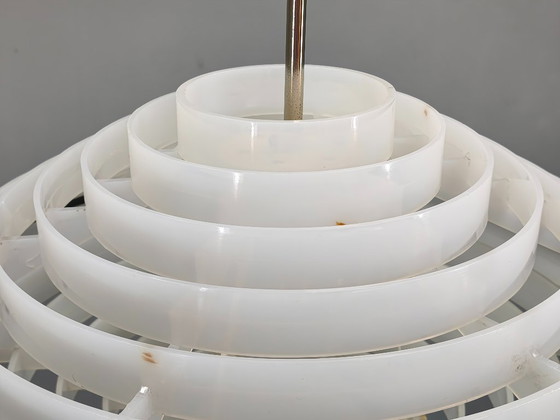 Image 1 of Lampada a sospensione UFO dell'era spaziale cecoslovacca degli anni '60