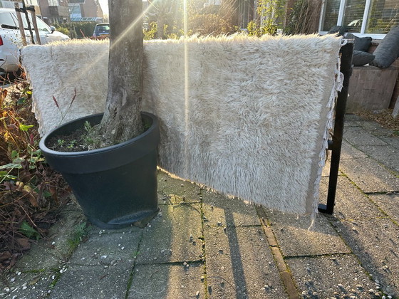 Image 1 of Brinker Afghano White Naturel vloerkleed – de perfecte combinatie van luxueuze uitstraling, zachte textuur en praktische functio