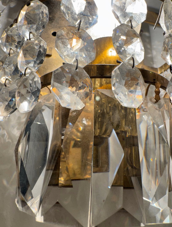 Image 1 of 1970s brass pendant wall lights