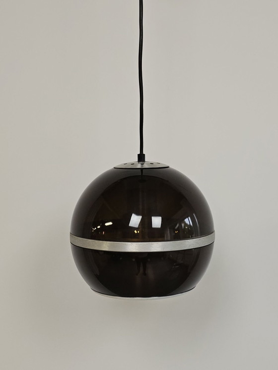 Suspension vintage Dijkstra en plastique, Noir (photo 8 sur 11)