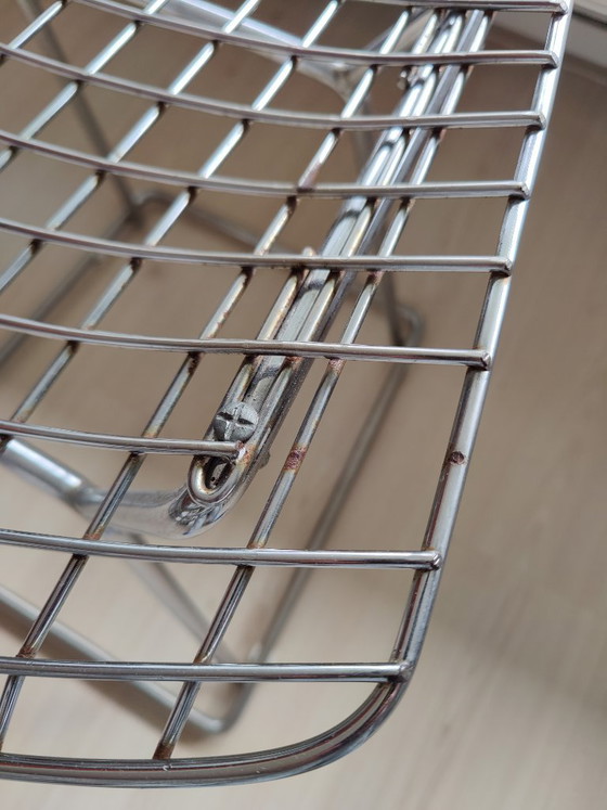 Bertoia Wire Side Chairs X2 – Harry Bertoia, Chaises de salle à manger, Metal (photo 9 of 9)
